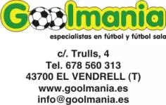 Patrocinador CF L'ARBOÇ: GOOLMANIA