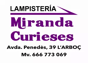 Patrocinador CF L'ARBOÇ: MIRANDA