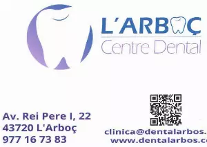 Patrocinador CF L'ARBOÇ: LARBOÇ DENTAL