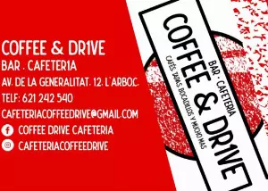 Patrocinador CF L'ARBOÇ: COFEE  DRIVER